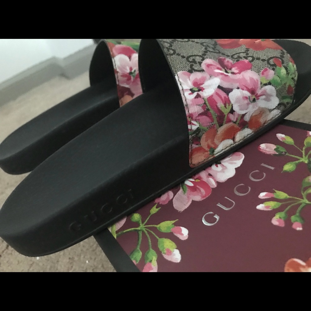 Gucci GF blooms supreme slide